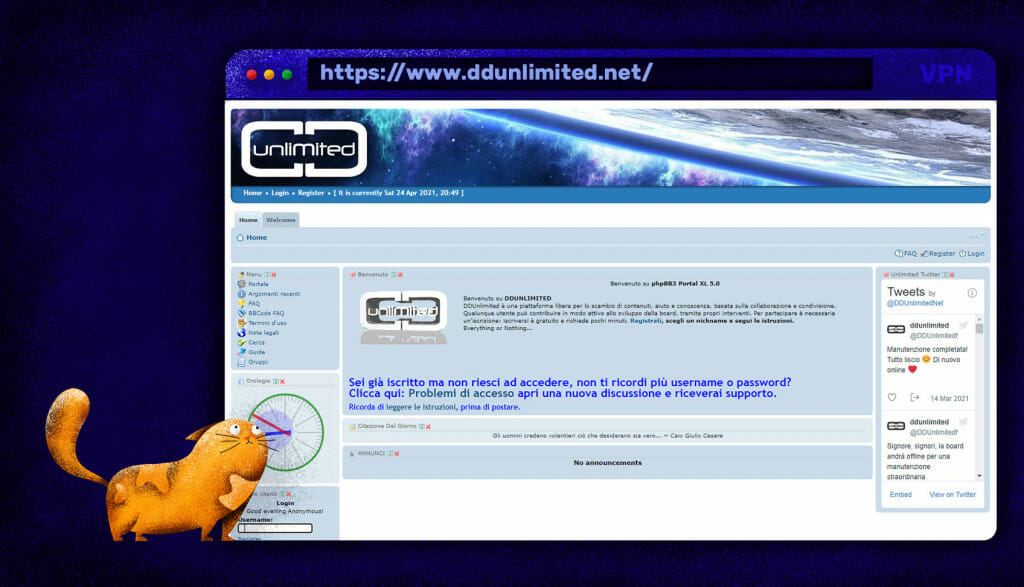 DDUnlimited sito torrent