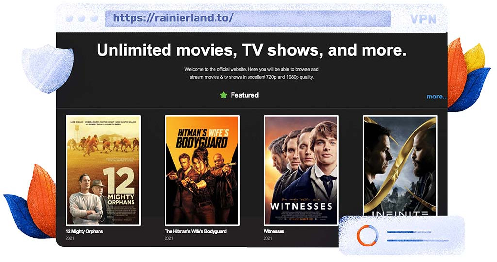 Użyj Rainierland jako alternatywy putlocker dla streamingu filmów i seriali
