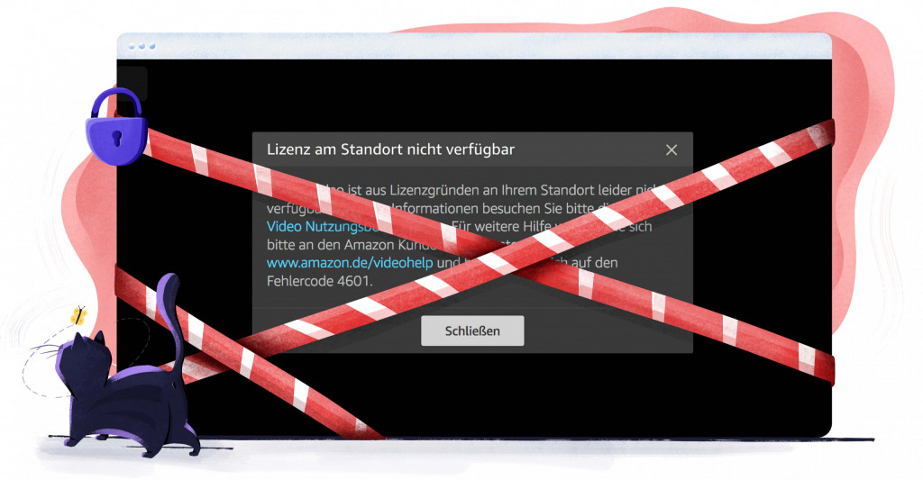 Einige Amazon Prime Video-Inhalte sind außerhalb von Deutschland nicht verfügbar