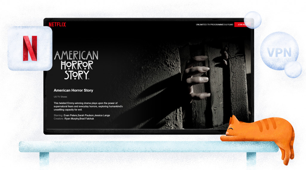 American Horror Story dostępny na amerykańskim Netflixie