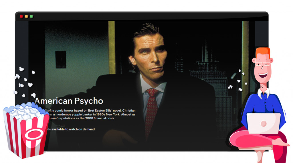 American Psycho streamt gratis op Channel 4 in het VK