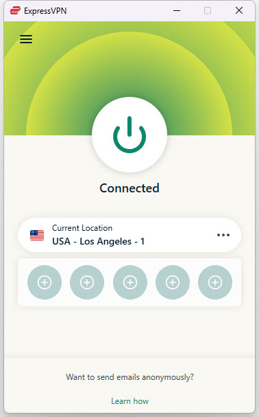 Amerikaans IP-adres met ExpressVPN