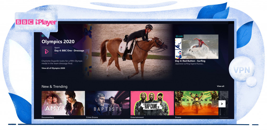 BBC iPlayer servizio gratuito di streaming britannico