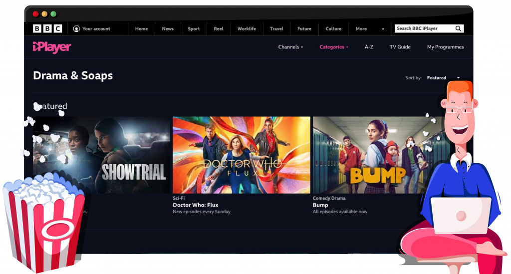 BBC iPlayer streamt TV-Sendungen