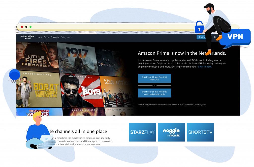 Amazon Prime Video - one of the best platforms for streaming movies