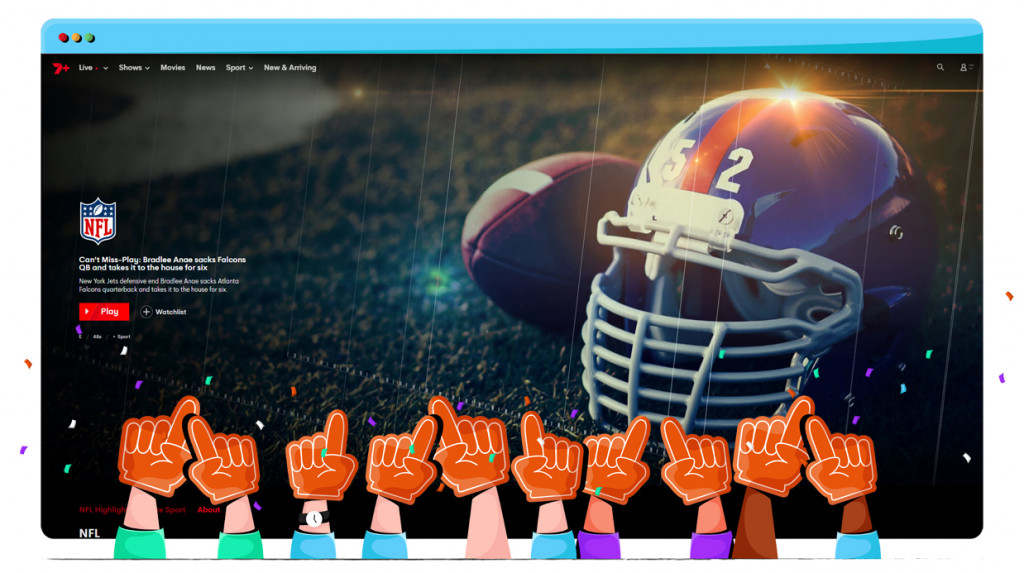 NFL 2022 live en gratis streamen op 7Plus in Australië