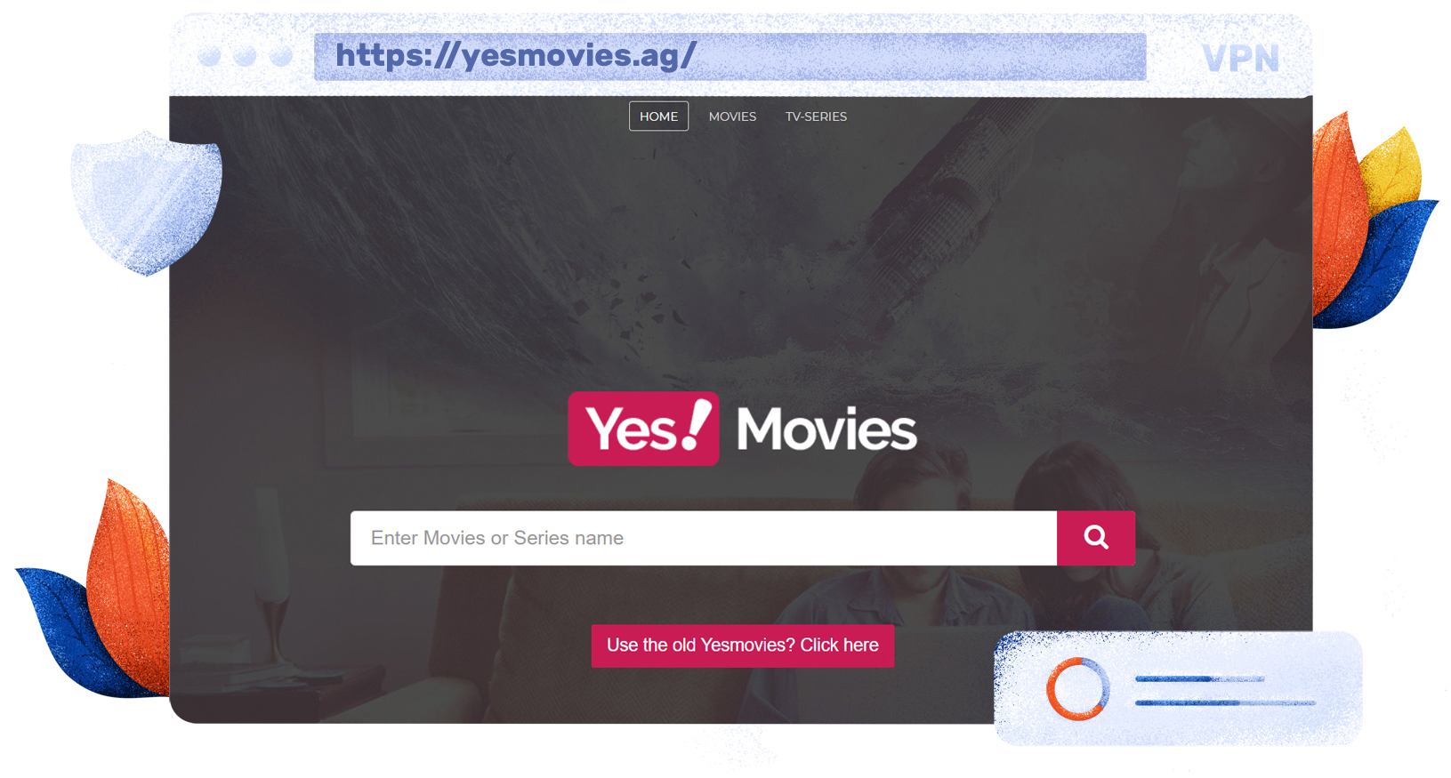 YesMovies sitio web de streaming gratuito