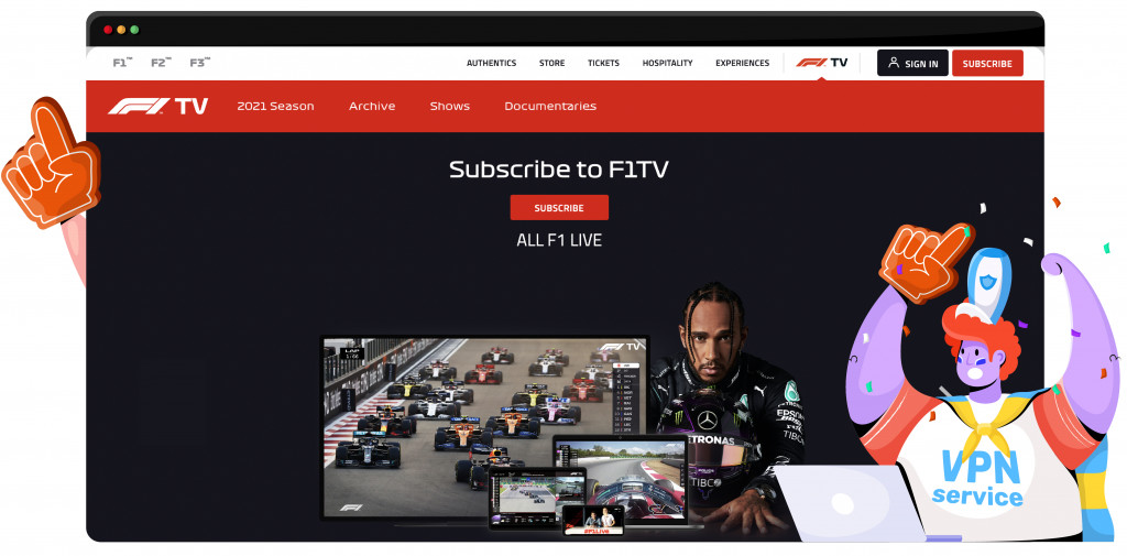 Formule 1 op F1 TV kijken 2021