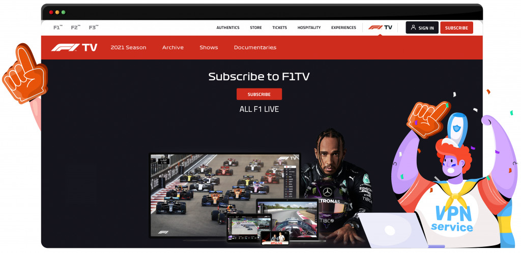 F1 TV to specjalna strona poświęcona specjalnie wyścigom Formuły 1.