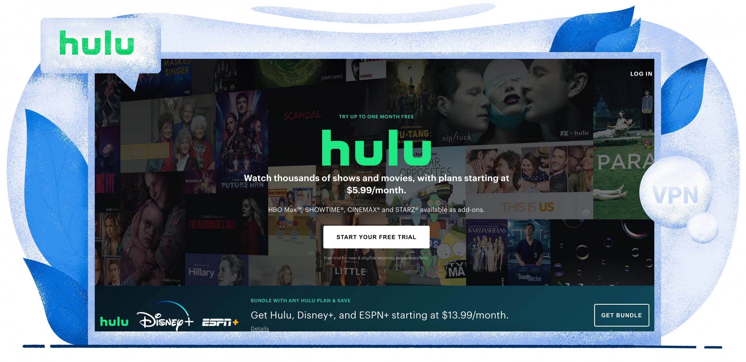 Hulu streaming platform
