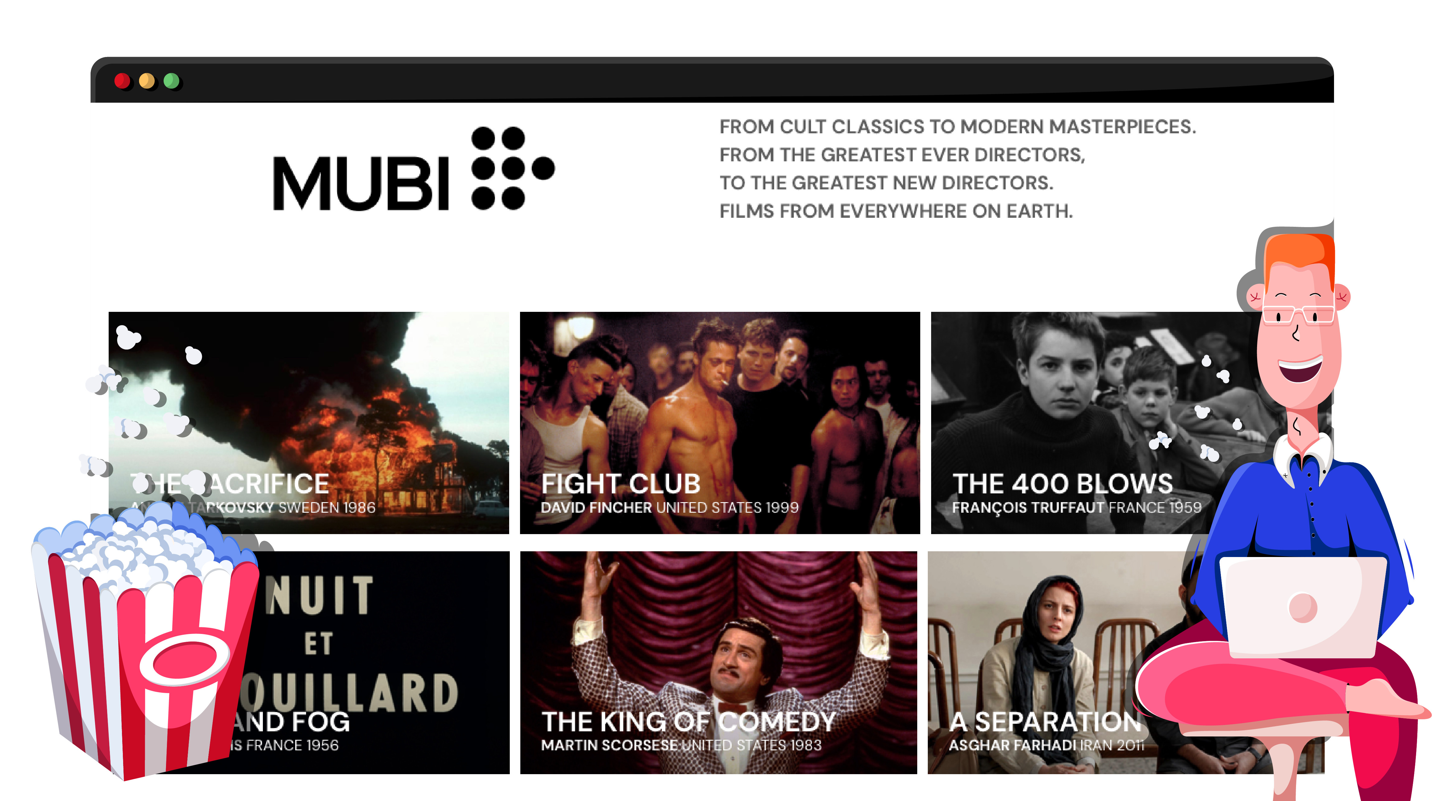 Mubi servicio de streaming