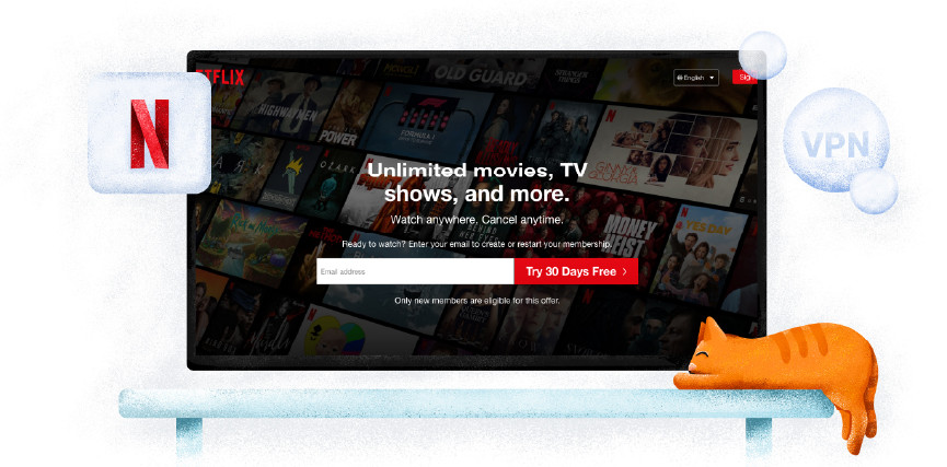 Servizio di streaming di Netflix