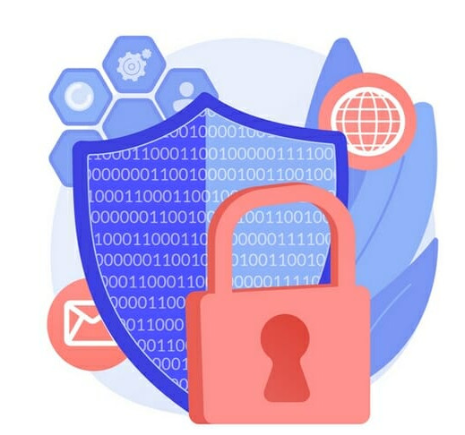 A VPN ensures privacy and security through encryption