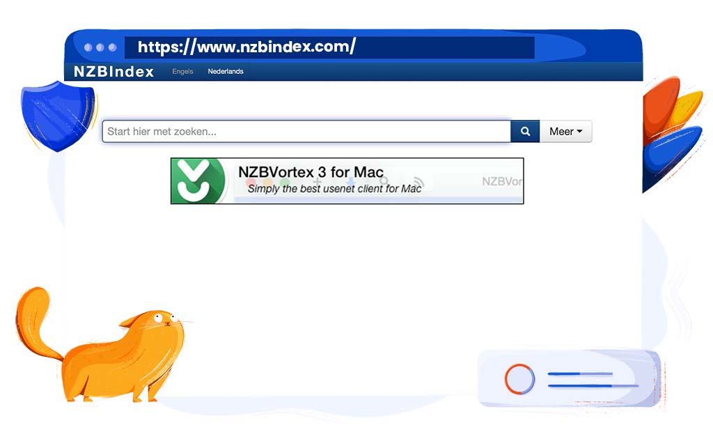 NZBIndex is een Usenet zoekmachine