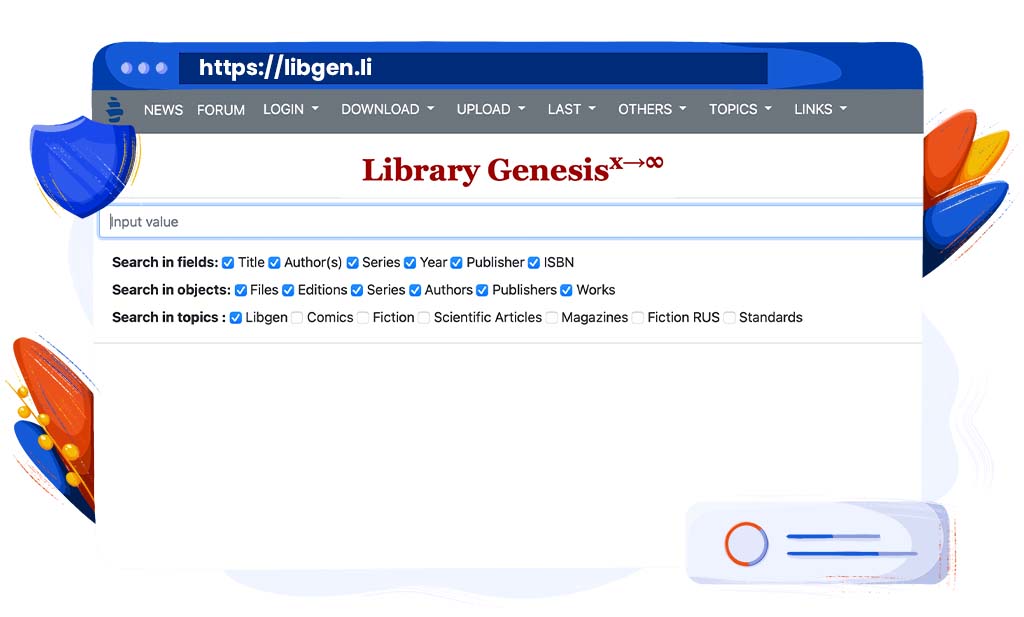 Library Genesis torrenting site voor boek bestanden