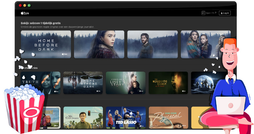Apple TV Plus diffuse des séries TV originales