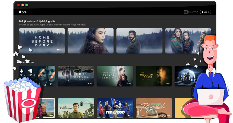 Az Apple TV Plus eredeti tévésorozatokat közvetít