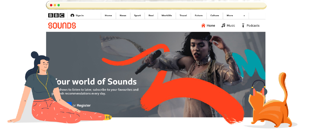BBC Sounds, antes BBC iPlayer Radio