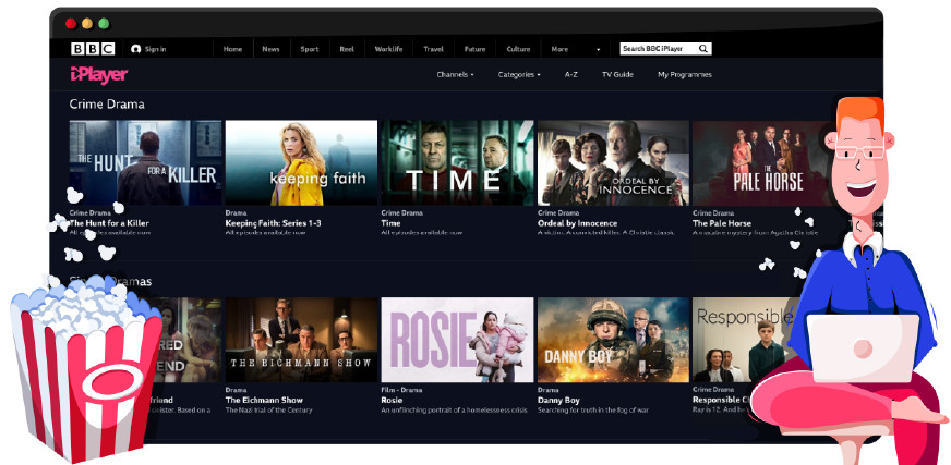 BBC iPlayer streamt exclusieve TV serien