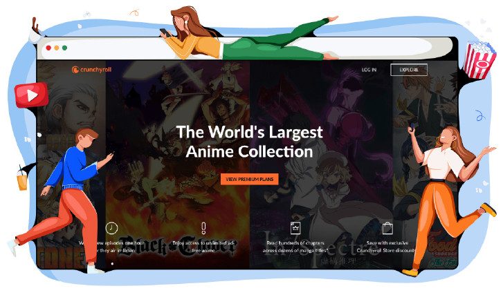 Crunchyroll, serwis streamingowy anime