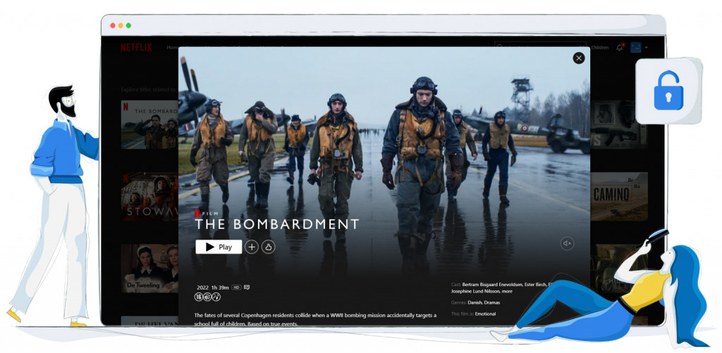 The Bombardment film op Netflix