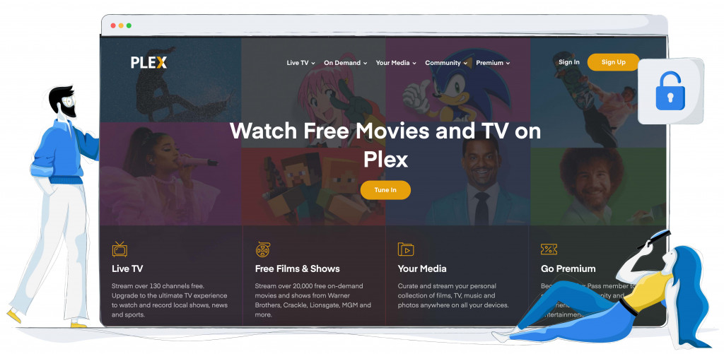 Plex TV, plataforma online de streaming y televisión en directo