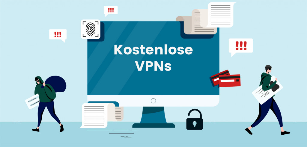 Kostenlose VPNs stehlen deine Daten