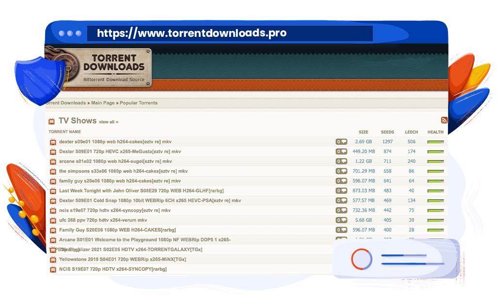 TorrentDownloads ist eine beliebte Torrent-Website