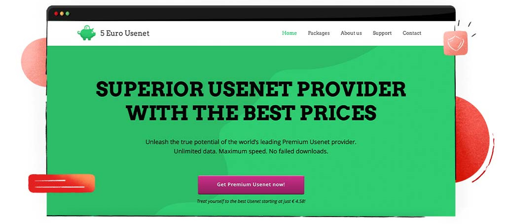 5 Euro Usenet est un site Usenet bon marché