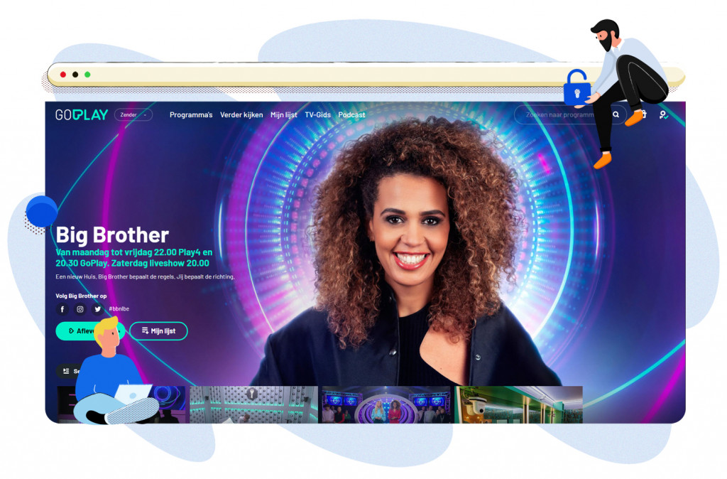 Big Brother streaming op GoPlay in België