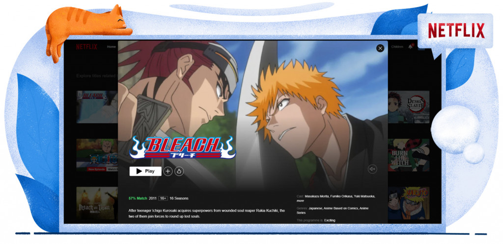 Bleach streaming op Japanse Netflix