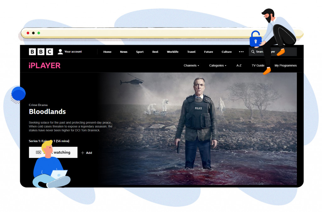 Bloodlands streamen gratis op BBC iPlayer in het VK