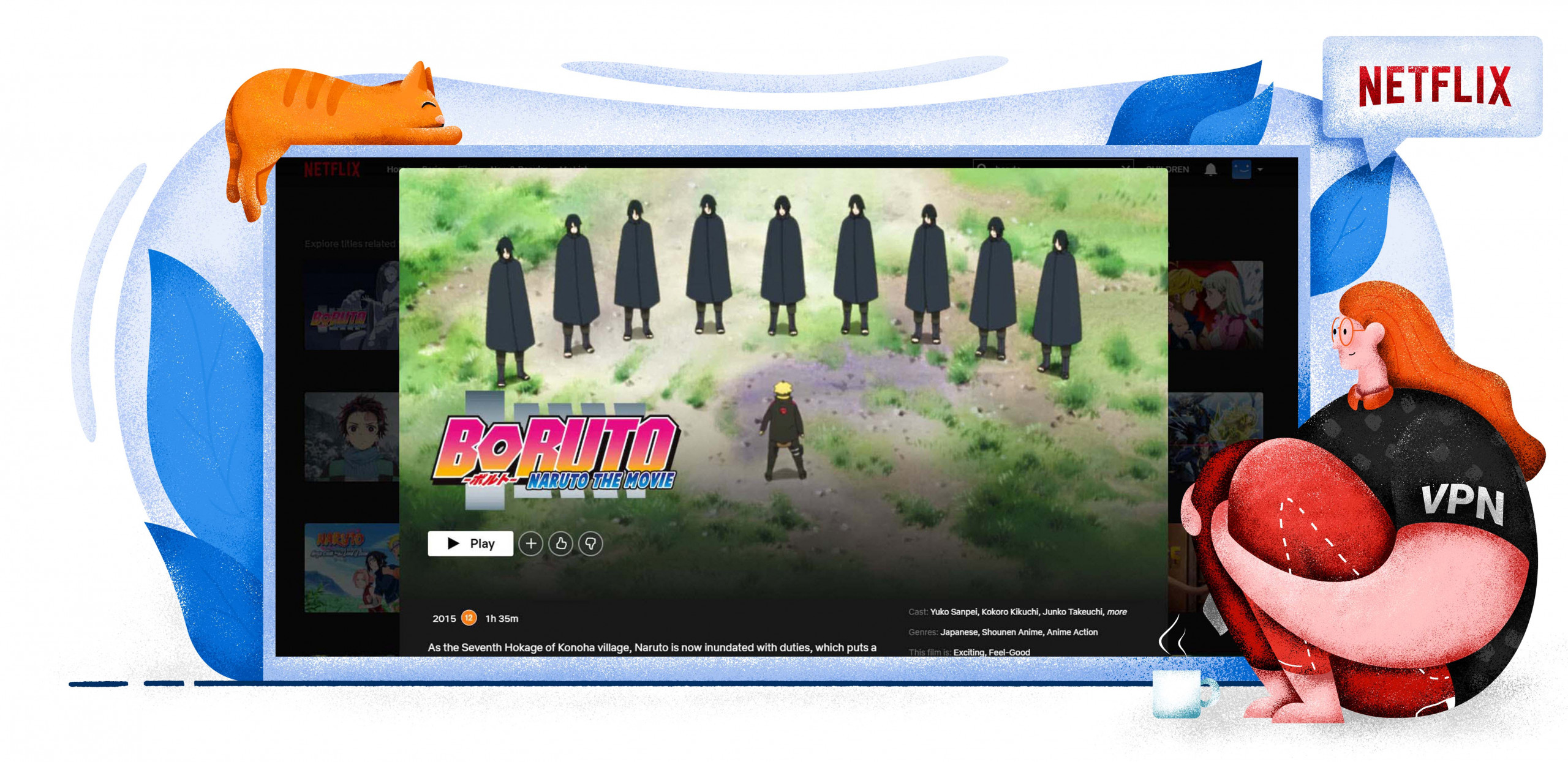 Netflix streamt Boruto: Naruto the Movie in Japan