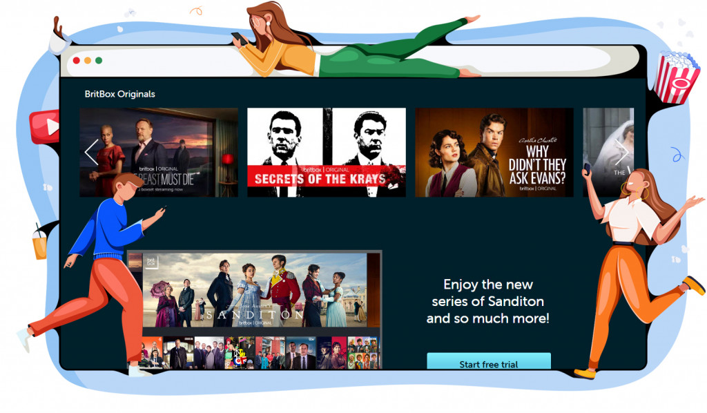 Originele shows streaming op BritBox