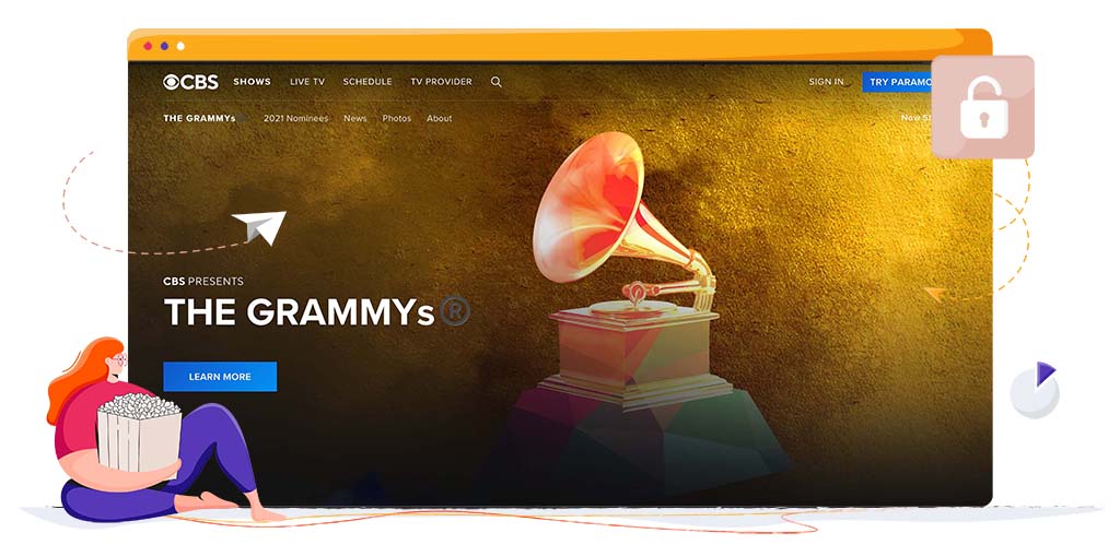 CBS diffuse les Grammys