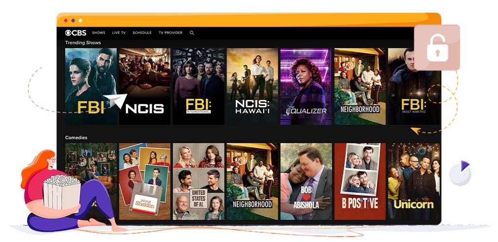 CBS streamt TV serien