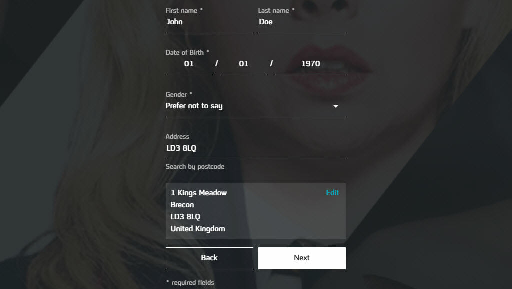 Channel 4 postcode registration