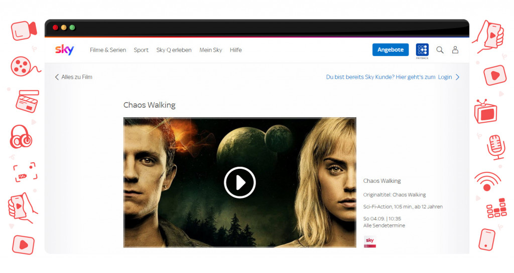 Chaos Walking - Streaming auf Sky in Deutschland