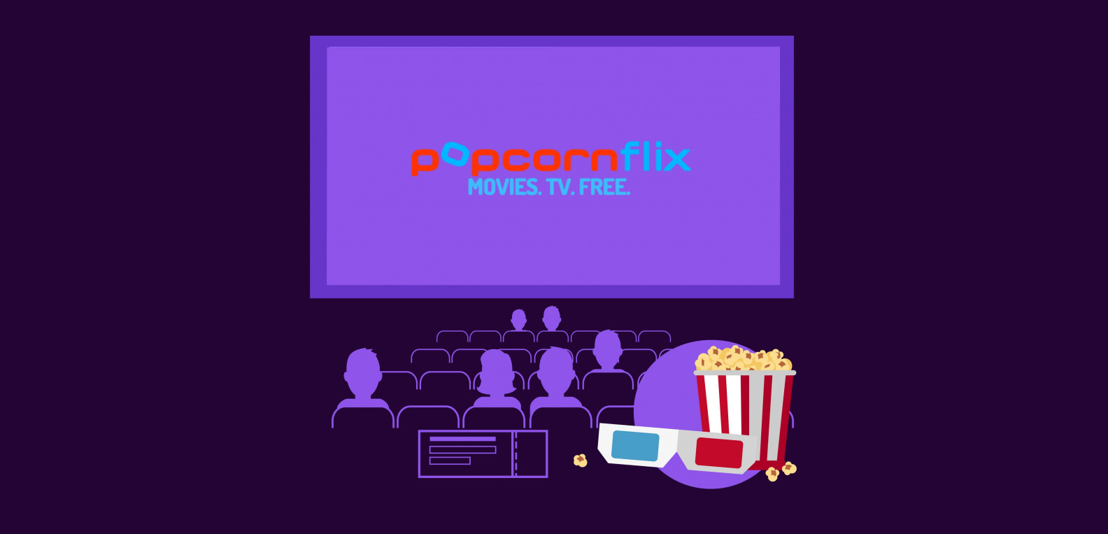 Librería completa de Popcornflix desde España