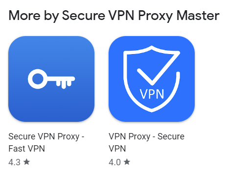 Secure VPN Proxy Master VPN apps in Google Play Store