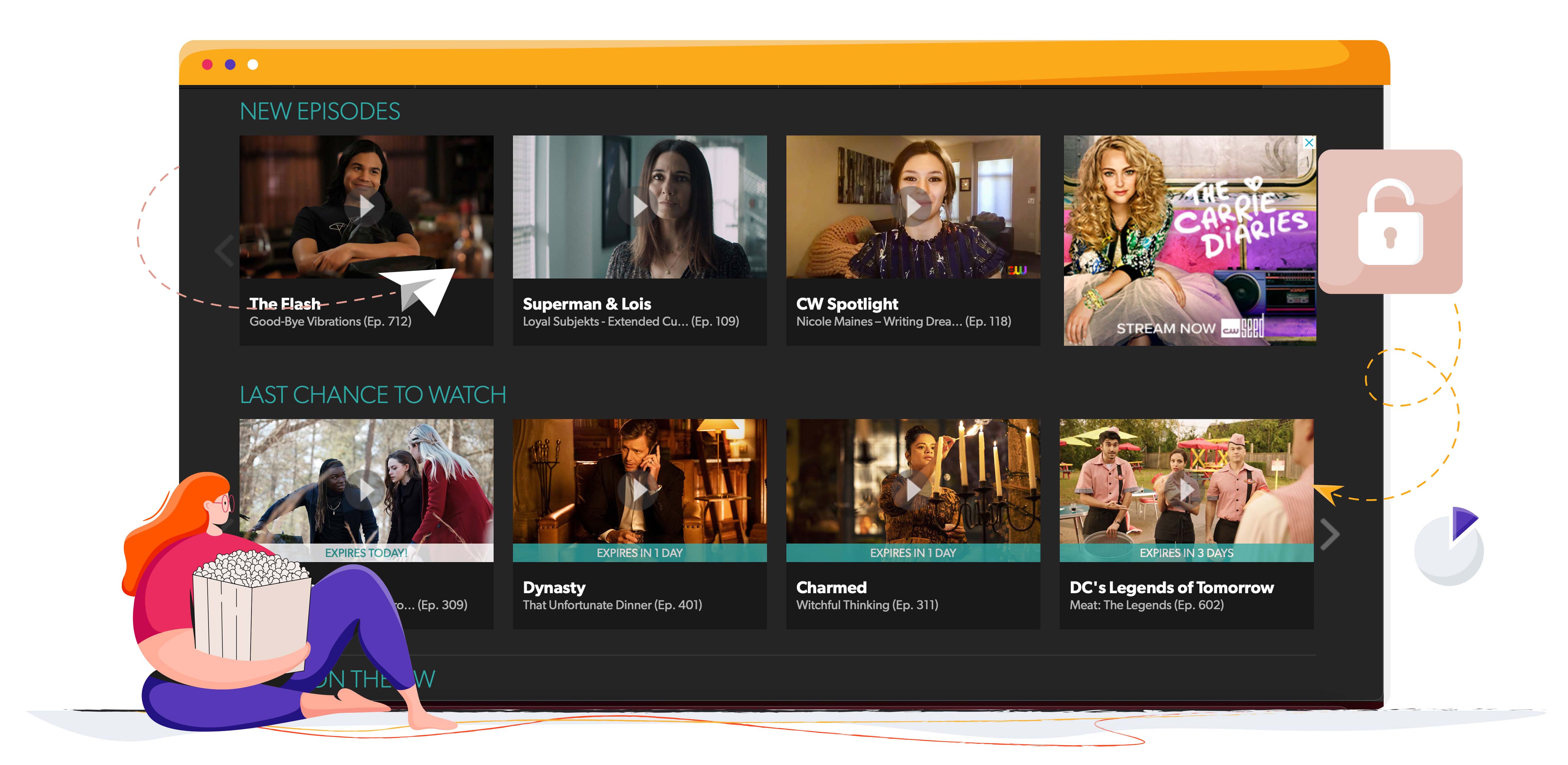 CW streaming TV sorozat