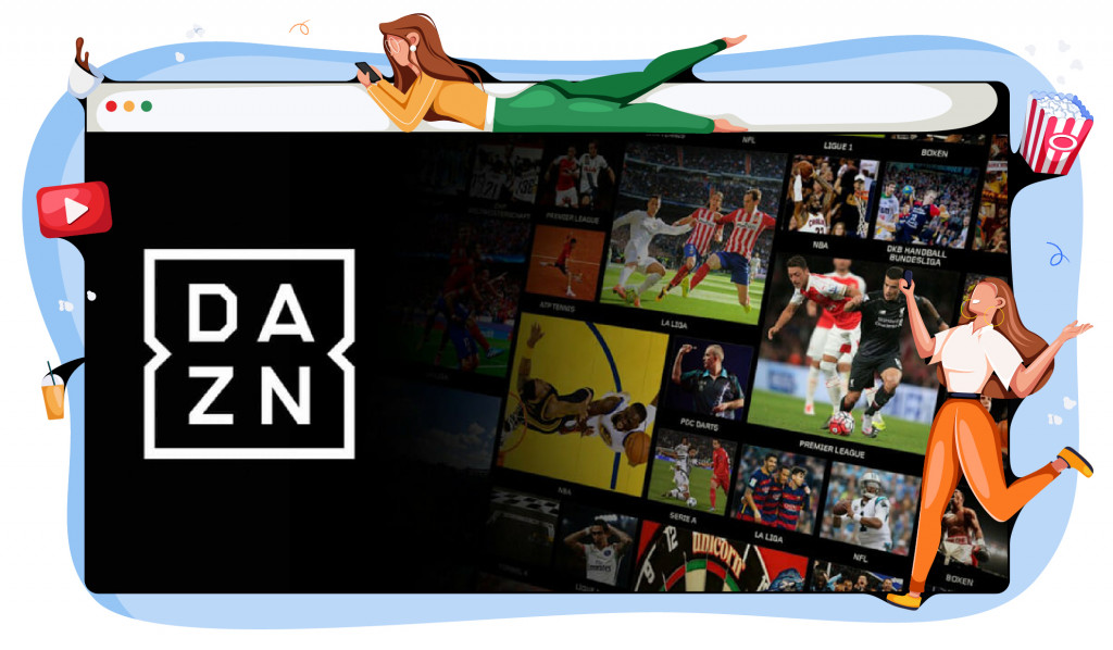 DAZN, plataforma de streaming deportivo