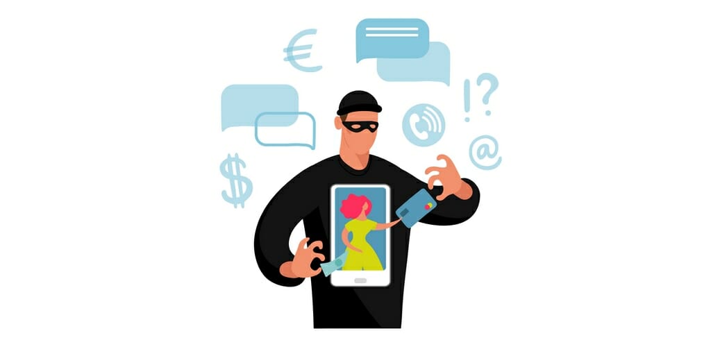 Scammers door online winkelen