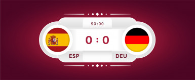 Wie man Deutschland - Spanien im Ausland sehen kann