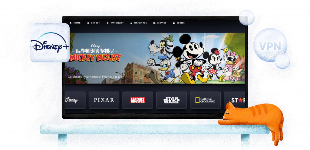 Nézze a Disney Plus-t VPN-nel Magyarországról