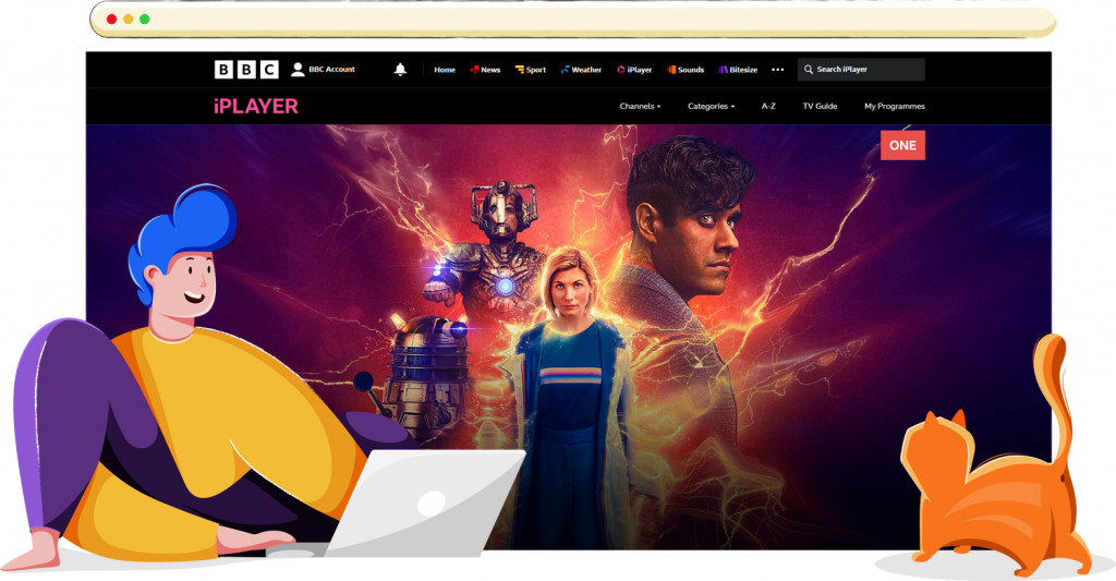 Doctor Who gratis streaming op BBC iPlayer