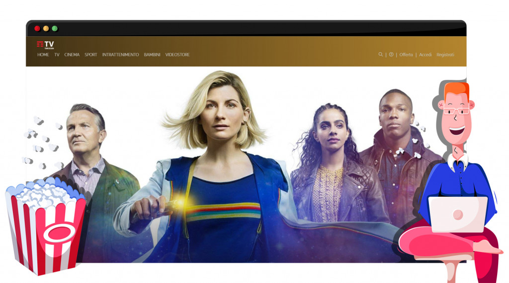 Doctor Who in streaming su Timivision in Italia