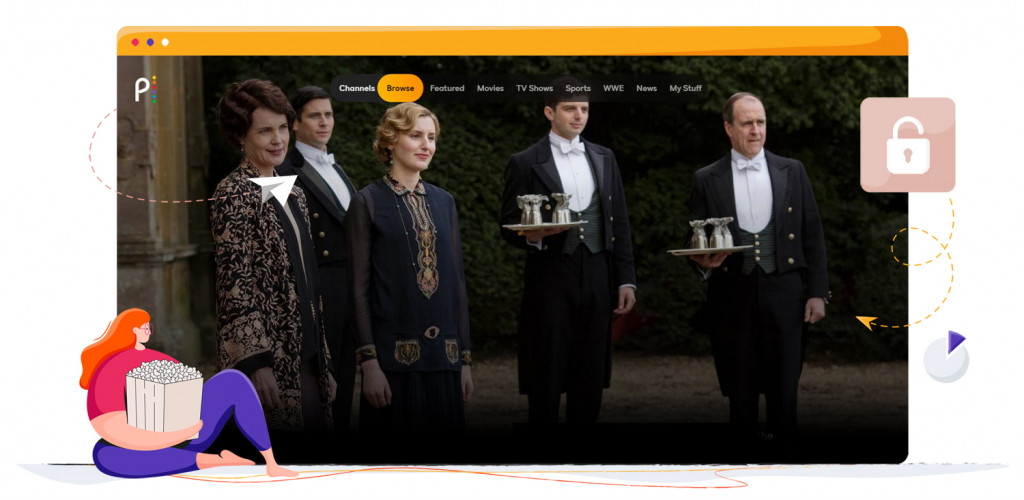 Downton Abbey streaming on Peacock TV