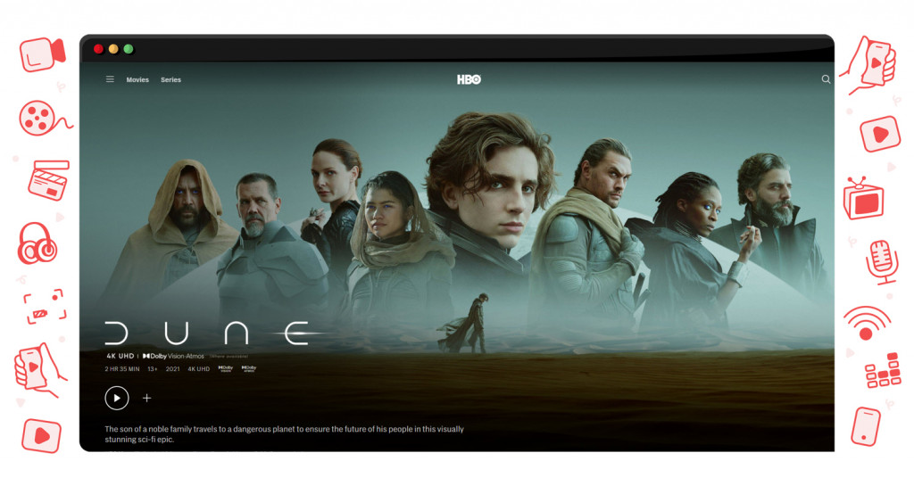 Dune streaming op HBO Max