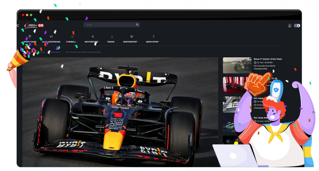 Fórmula 1 2022 en streaming gratuito en ServusTV en Austria